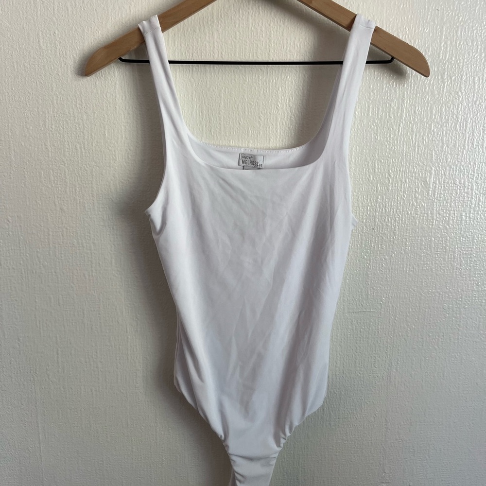 West of Melrose White Bodysuit
